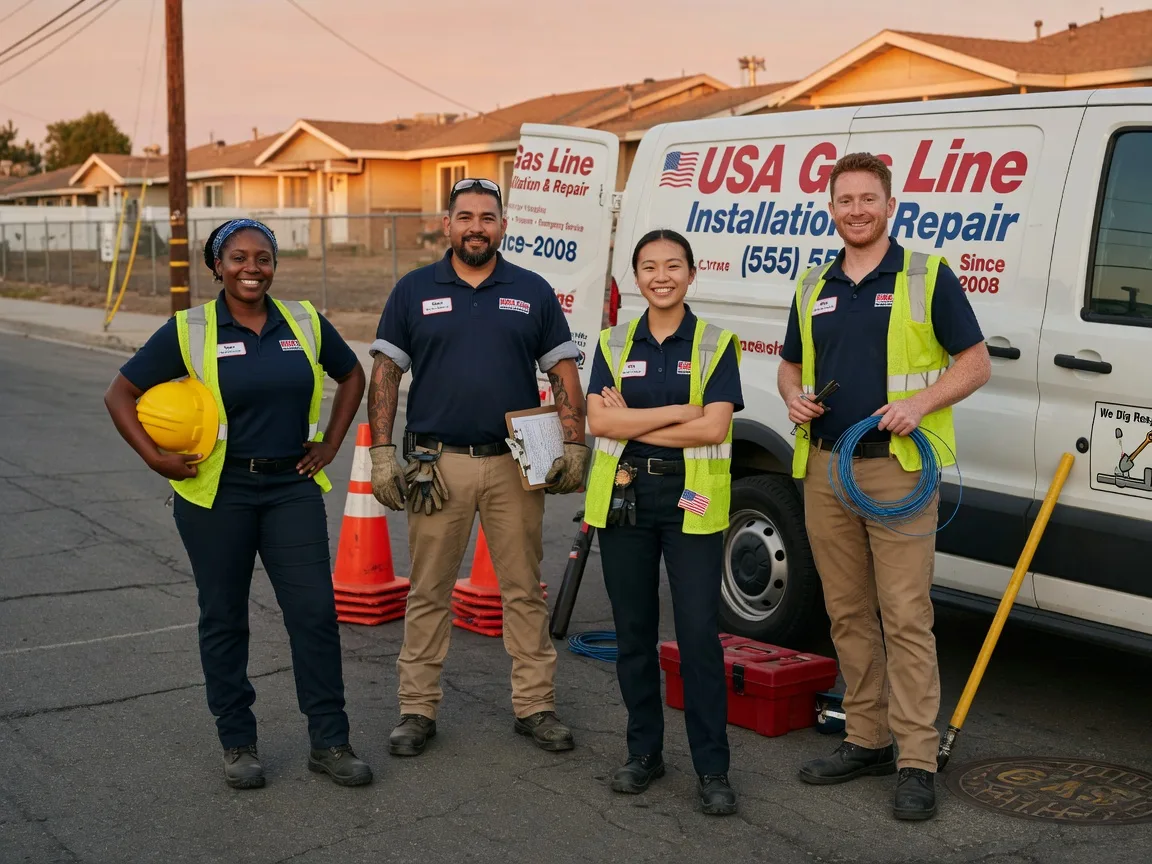 Gas Line Installation company in Sully, IA